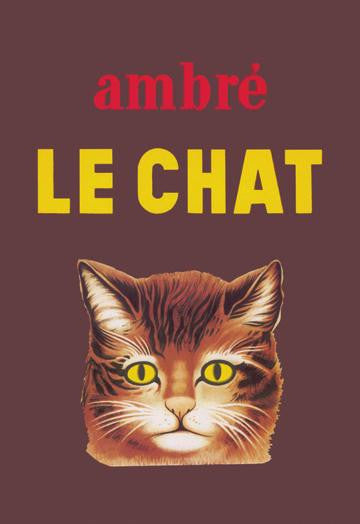 Ambre Le Chat 12x18 Giclee on canvas