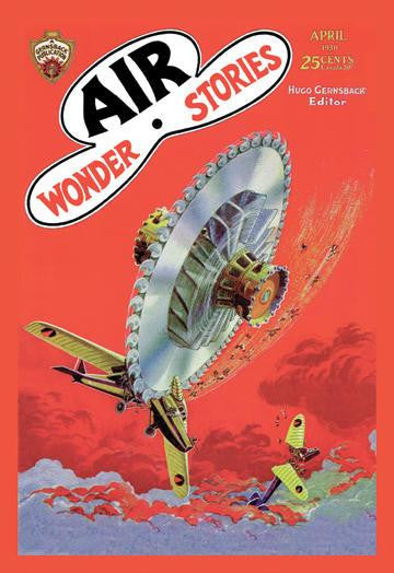 Air Wonder Stories 12x18 Giclee on canvas