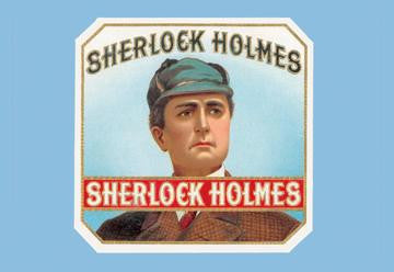 Sherlock Holmes Cigars 12x18 Giclee on canvas