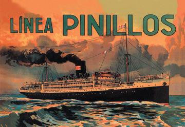 Pinillos Cruise Line 12x18 Giclee on canvas