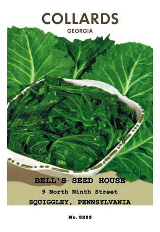 Collards: Georgia 12x18 Giclee on canvas