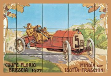 Coupe Florio Brescia 12x18 Giclee on canvas