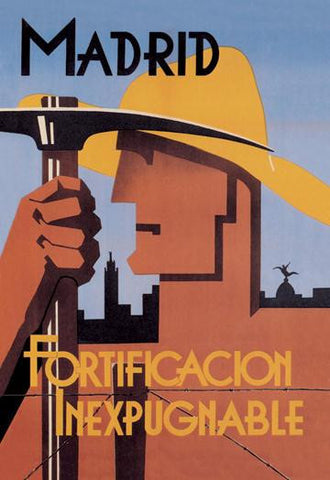 Madrid: Impregnable Fortress 12x18 Giclee on canvas