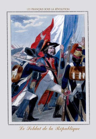 Le Soldat de la Republique 12x18 Giclee on canvas