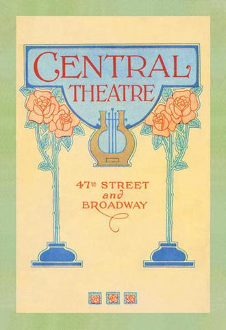 Central Theatre 12x18 Giclee on canvas