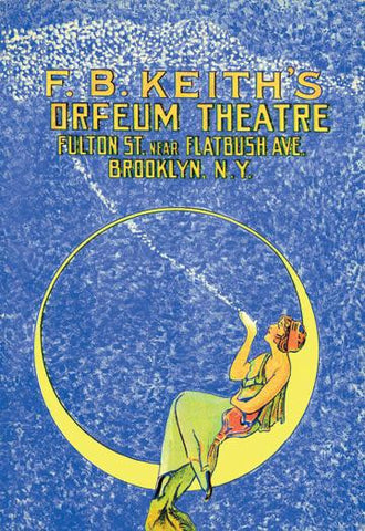 Orpheum Theatre 12x18 Giclee on canvas