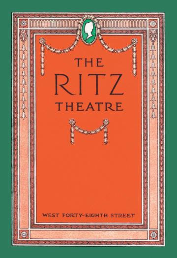 The Ritz Theatre 12x18 Giclee on canvas