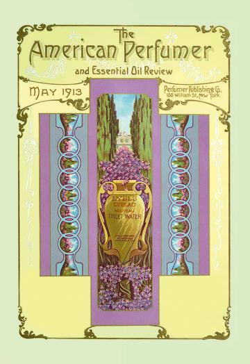 American Perfumer and Essential Oil Review  May 1913 12x18 Giclee on canvas