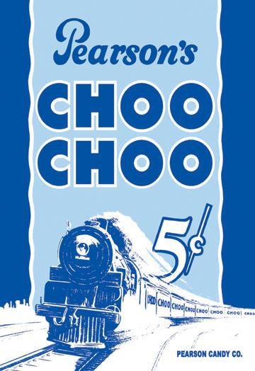 Pearson&#39;s Choo Choo 12x18 Giclee on canvas