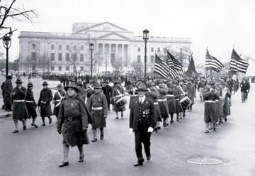 Parade Near Franklin Institute  Philadelphia  PA 12x18 Giclee on canvas