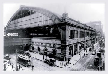 Reading Terminal  Philadelphia  PA 12x18 Giclee on canvas