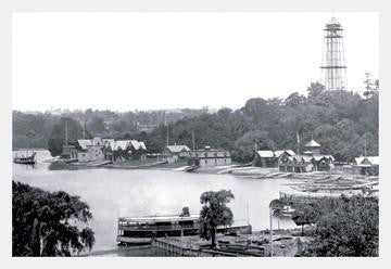 Boathouse Row  Philadelphia  PA #2 12x18 Giclee on canvas