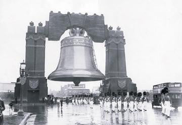 Liberty Bell Arch  Philadelphia  PA #3 12x18 Giclee on canvas