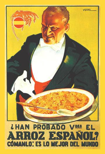 Arroz Espanol 12x18 Giclee on canvas