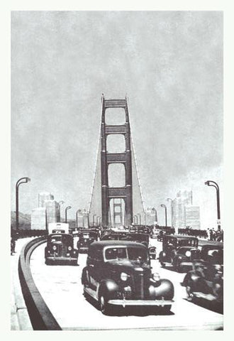 The Golden Gate Bridge  San Francisco  CA 12x18 Giclee on canvas