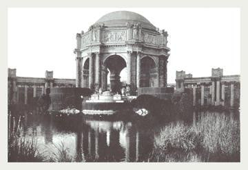 Palace Of Fine Arts  San Francisco  CA 12x18 Giclee on canvas