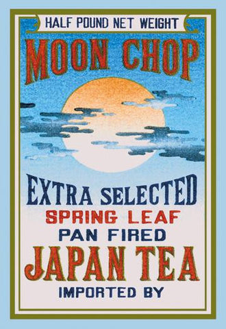 Moon Chop Tea 12x18 Giclee on canvas