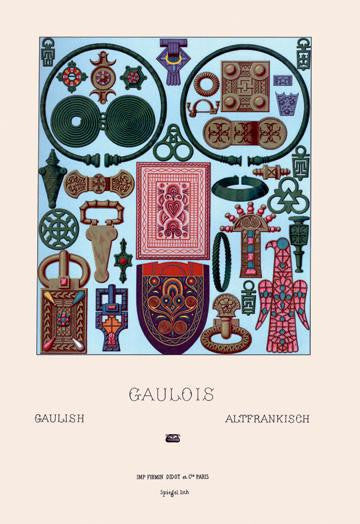 Gaelic Jewelry 12x18 Giclee on canvas