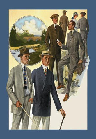 Young Men&#39;s Styles 12x18 Giclee on canvas