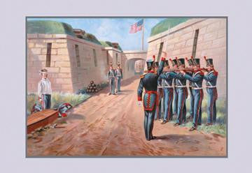 U.S. Navy: Firing Squad 12x18 Giclee on canvas