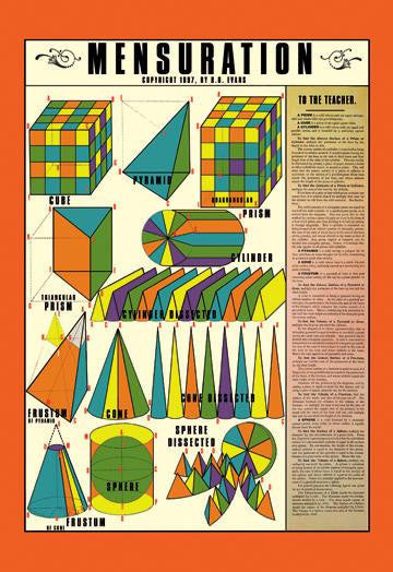 Mensuration #2 12x18 Giclee on canvas