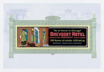 Brevoort Hotel 12x18 Giclee on canvas