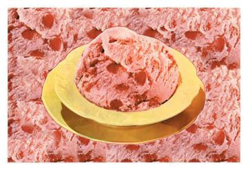 Strawberry Ice Cream 12x18 Giclee on canvas