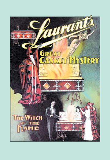 Laurant&#39;s Great Casket Mystery 12x18 Giclee on canvas