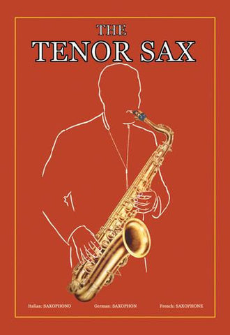 The Tenor Sax 12x18 Giclee on canvas