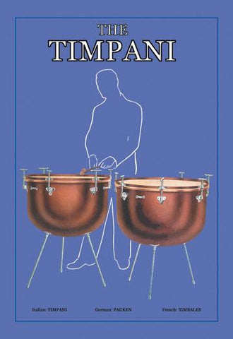 The Timpani 12x18 Giclee on canvas