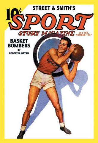 Sport Story Magazine: Basket Bombers 12x18 Giclee on canvas