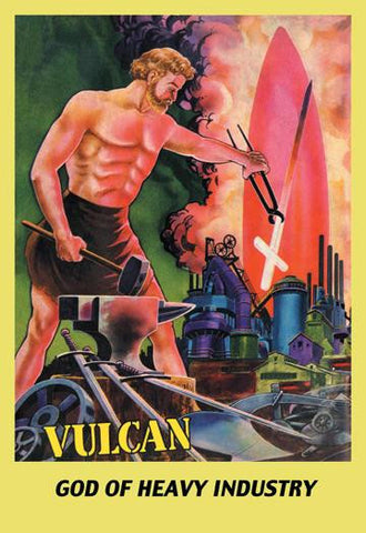 Vulcan 12x18 Giclee on canvas