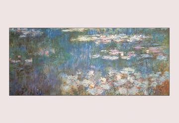 Waterlilies 12x18 Giclee on canvas