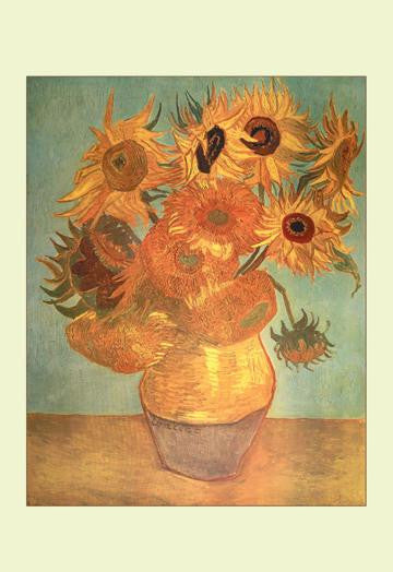 Sunflowers 12x18 Giclee on canvas