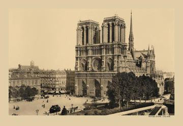 Notre-Dame (Fore Front) 12x18 Giclee on canvas