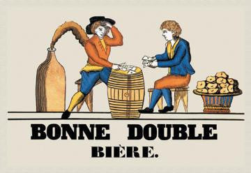 Bonne Double Bier 12x18 Giclee on canvas