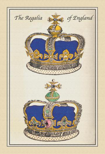 The Regalia of England #3 12x18 Giclee on canvas