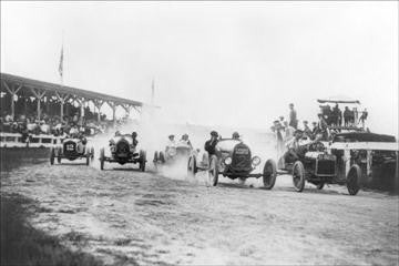 Auto Racing near Washington D.C. 12x18 Giclee on canvas