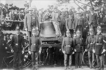 Liberty Bell at Bunker Hill 12x18 Giclee on canvas