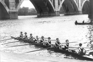 Potomac Boat Club 12x18 Giclee on canvas