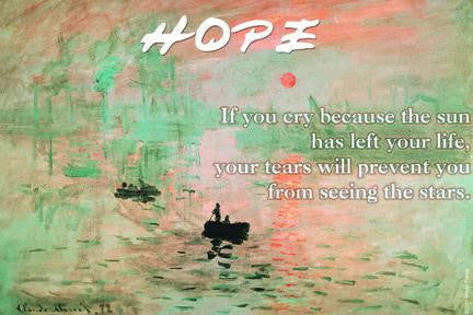 Hope 12x18 Giclee on canvas