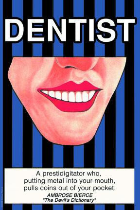 Dentist 12x18 Giclee on canvas