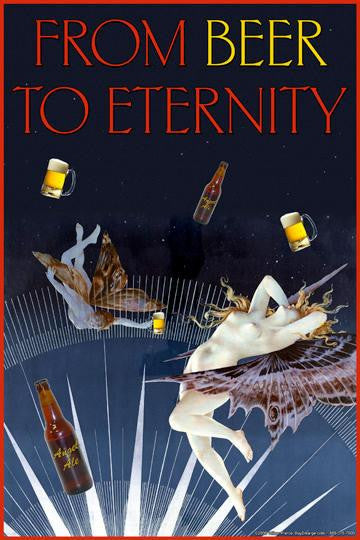 From Beer to Eternity 12x18 Giclee on canvas