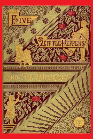 Five Little Peppers 12x18 Giclee on canvas