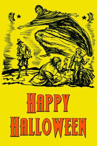 Happy Halloween 12x18 Giclee on canvas