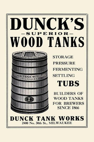 Dunck Tank Works 12x18 Giclee on canvas