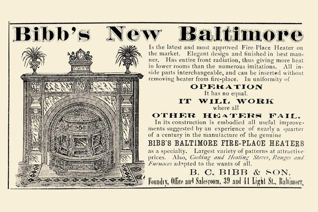 Bibb&#39;s New Baltimore 12x18 Giclee on canvas