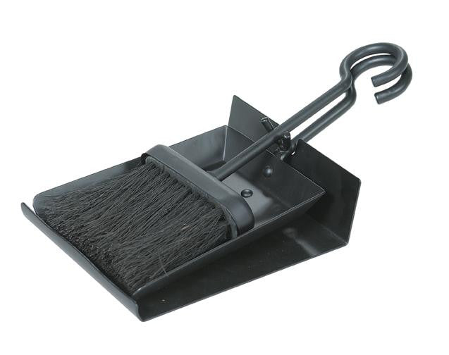 Black Shovel And Brush Set With Pan