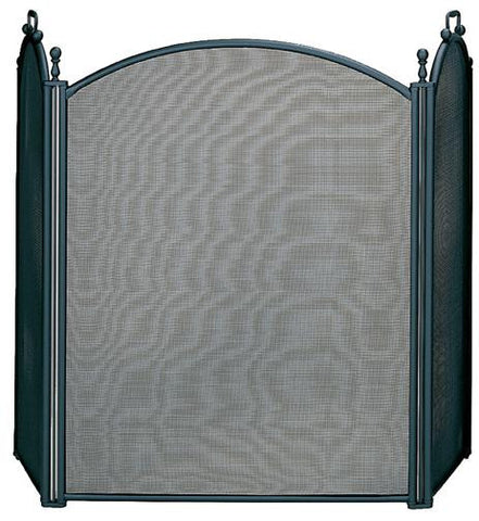 3 Fold Large Diameter Black Screen W- Woven Mesh