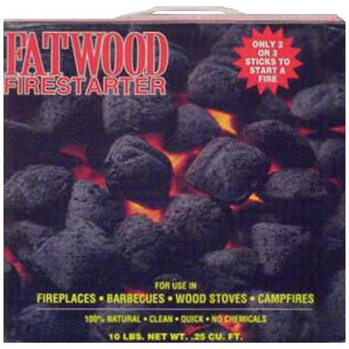 10 Pounds Fatwood In Color Carton